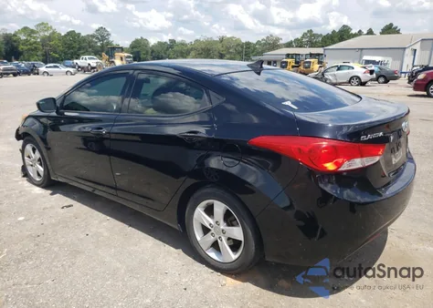2013 Hyundai Elantra Gls z USA, uszkodzony, nr VIN 5NPDH4AE7DH453925